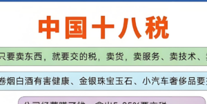 看懂我国 18 种税：从日常消费到企业经营，一文读懂中国税收全景