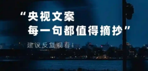 ✨央视名嘴金句合集｜句句戳心，人间清醒