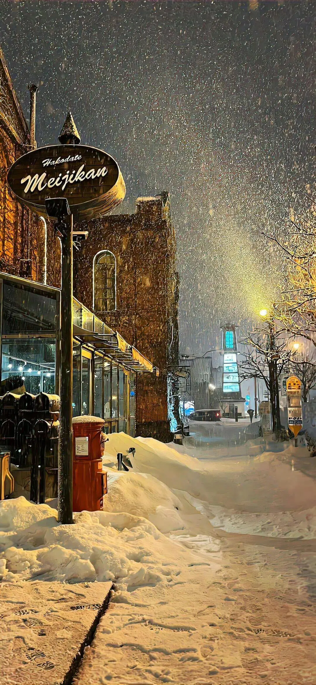 𝙎𝙃𝘼𝙍𝙀❄️ | ins风雪景壁纸